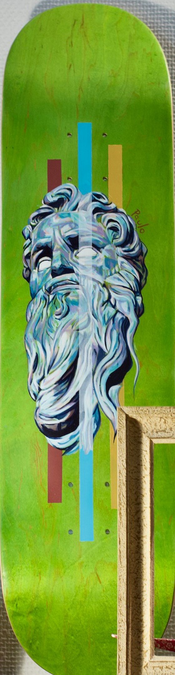 Montmartre cemetery skateboard