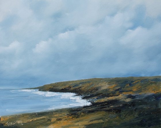 Changing Coastal Light, Irish Landscape