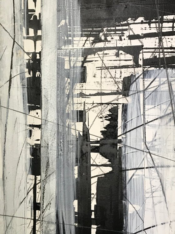 Madness By Night Disjointed Collage