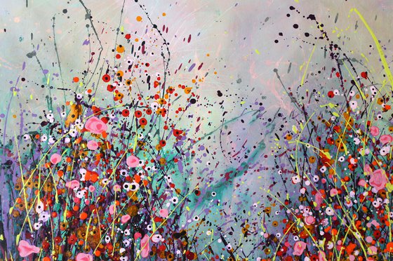 Fragranza Di Primavera #2 - Large original abstract painting