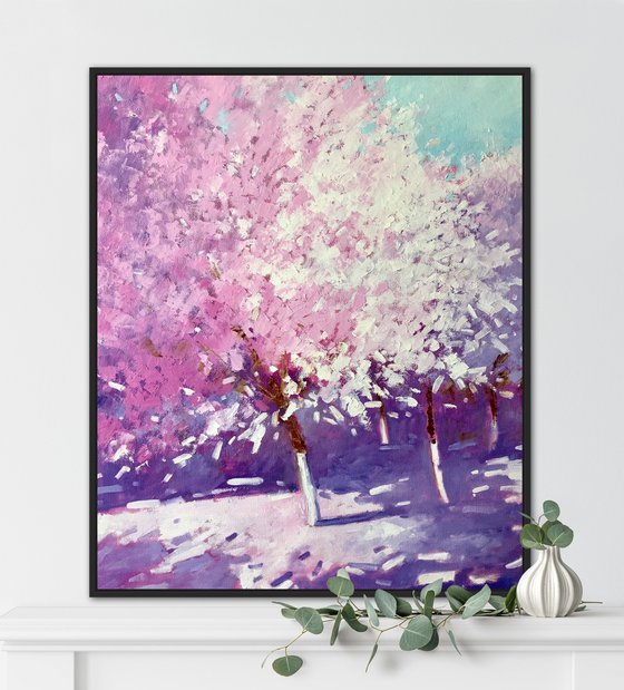 Abstract blossom tree 70-60cm