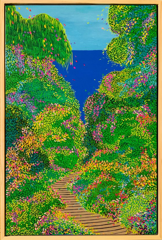 Let's walk down to the beach