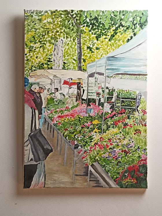 Flowers market