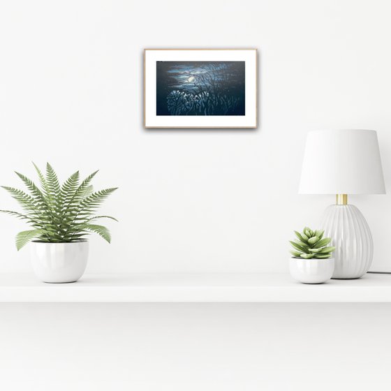 Full Moon landscape artwork