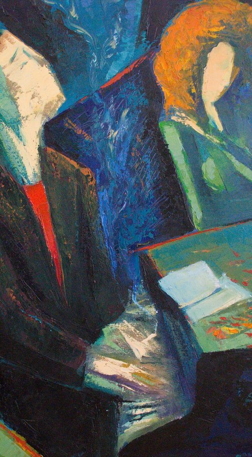 Blue Note Bar by Rumen Sazdov