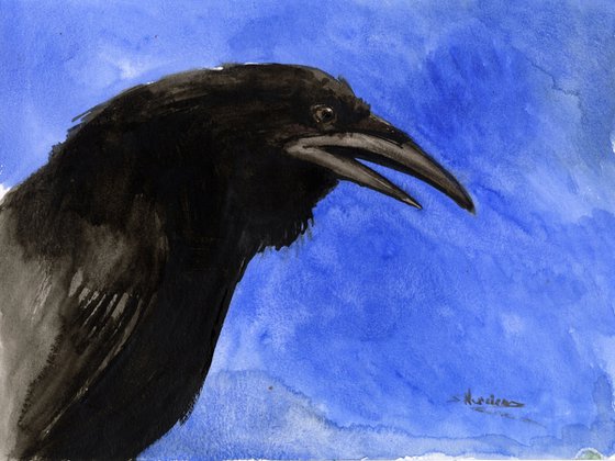 Raven Portrait