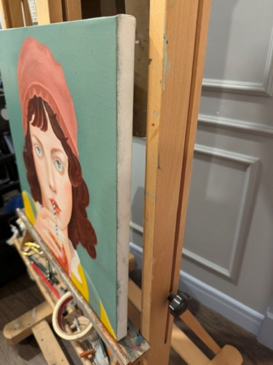 "Yesterday she said YES."