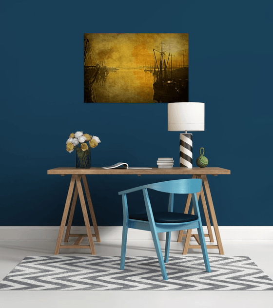 - Inspired by J.A. Grimshaw - Canvas 90 x 60 cm