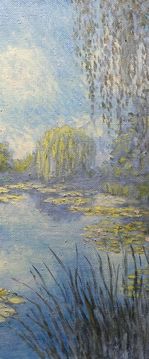 Noon. The Pond at Giverny by Oleh Rak