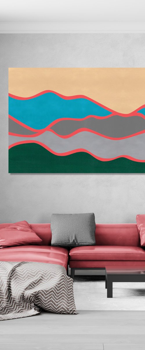 Modern Landscape #59 by Marina Krylova