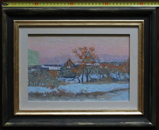 Frosty evening