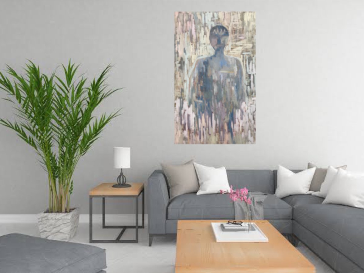 The Damage Oil painting by Geeta Yerra Artfinder