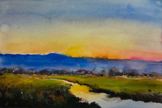 River at Dusk