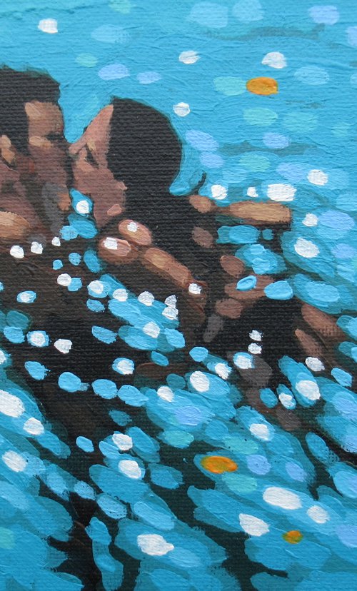 Turquoise kiss by Gordon Hunt