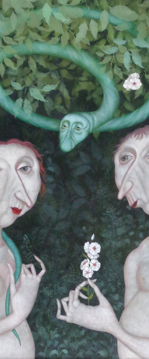 3807 "Adam and Eve" by Evgenia Saré