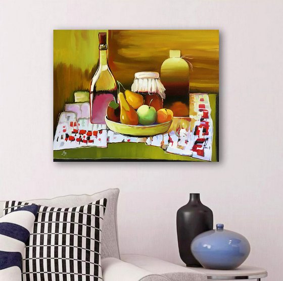 Still life with fruits