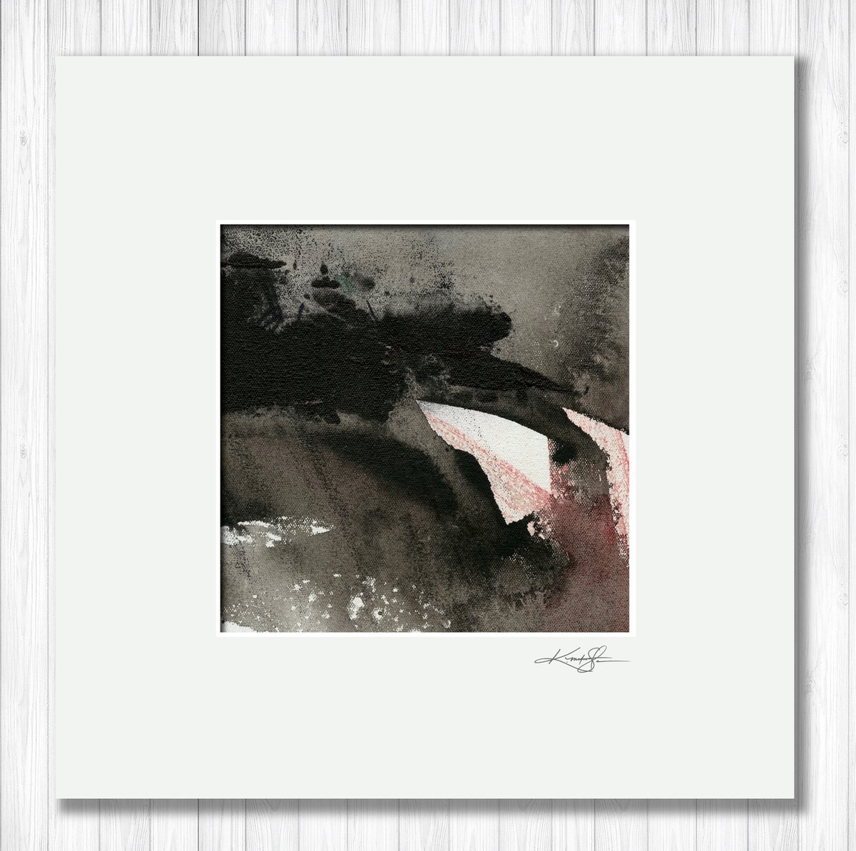 A Moment In Abstraction 13 - Abstract Painting by Kathy Morton Stanion by Kathy Morton Stanion