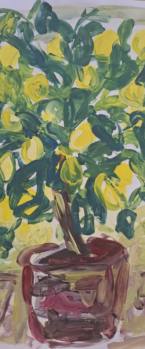 Lemon tree by Kirsty Wain