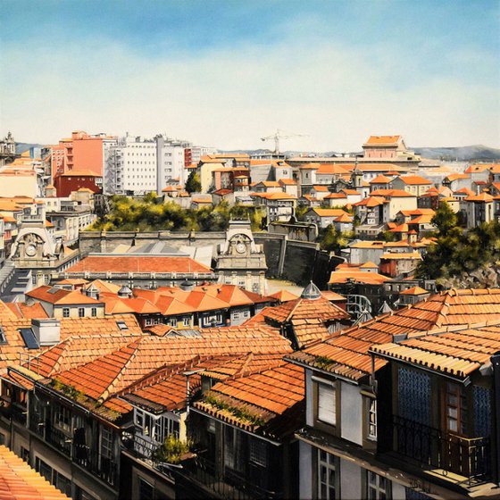 Les toits de Porto