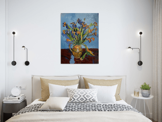 Irises. Flowers.#4