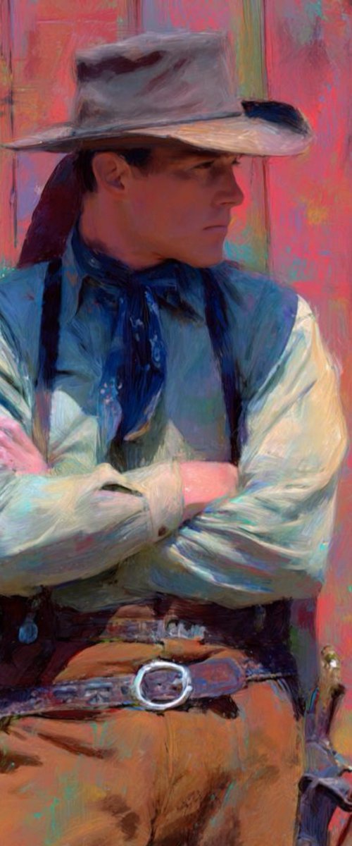 Cowboy by Yass Paints