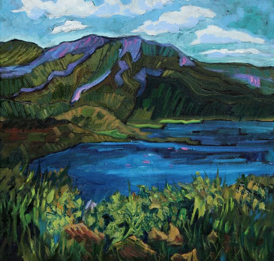 Blue Snowdon Lakes