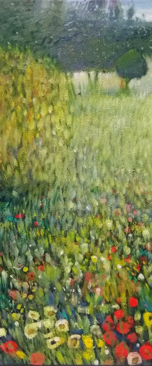 "Promenade" Based on the motives of the works of G. Kdimta by Marya