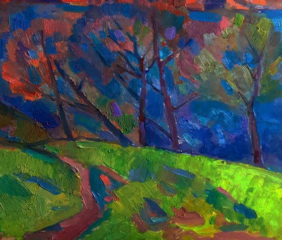 Autumn Silence on the Shore