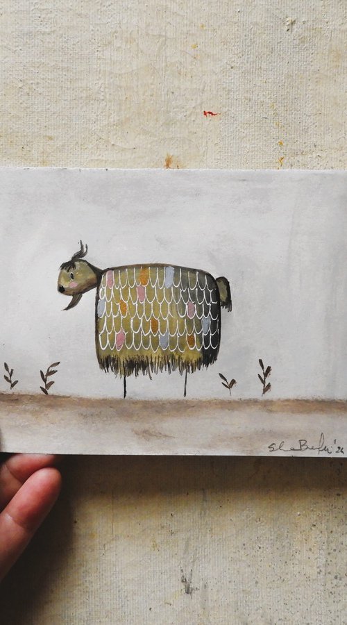 The freaky goat by Silvia Beneforti