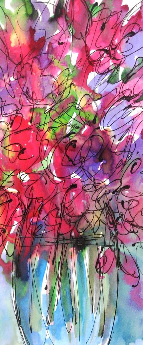 Summer Bouquet by Jan Rippingham
