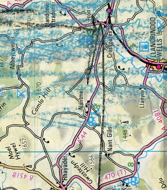 Roadless Map, Cambrian Mountains