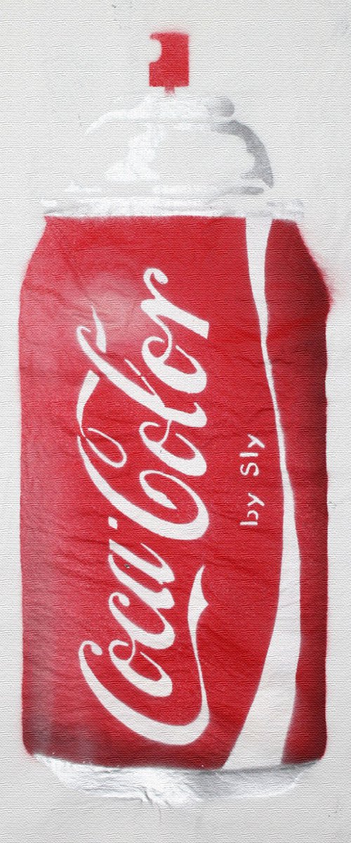 Cocacolor (on an Urbox). by Juan Sly