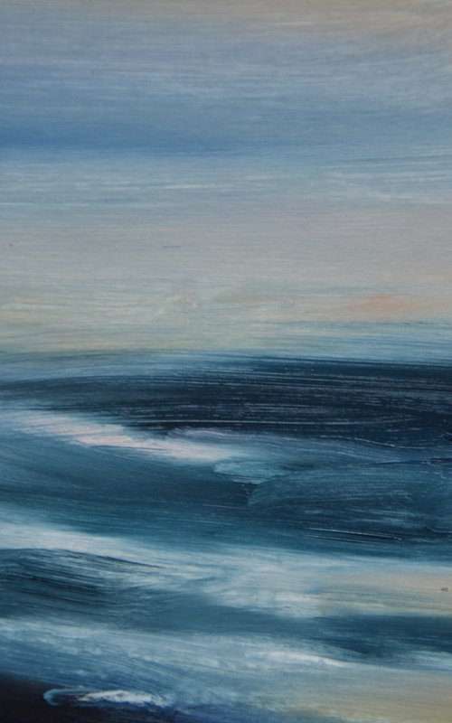 Sunrise A NEW CHANCE Painting seascape sea sunrise painting by Anna Brazhnikova