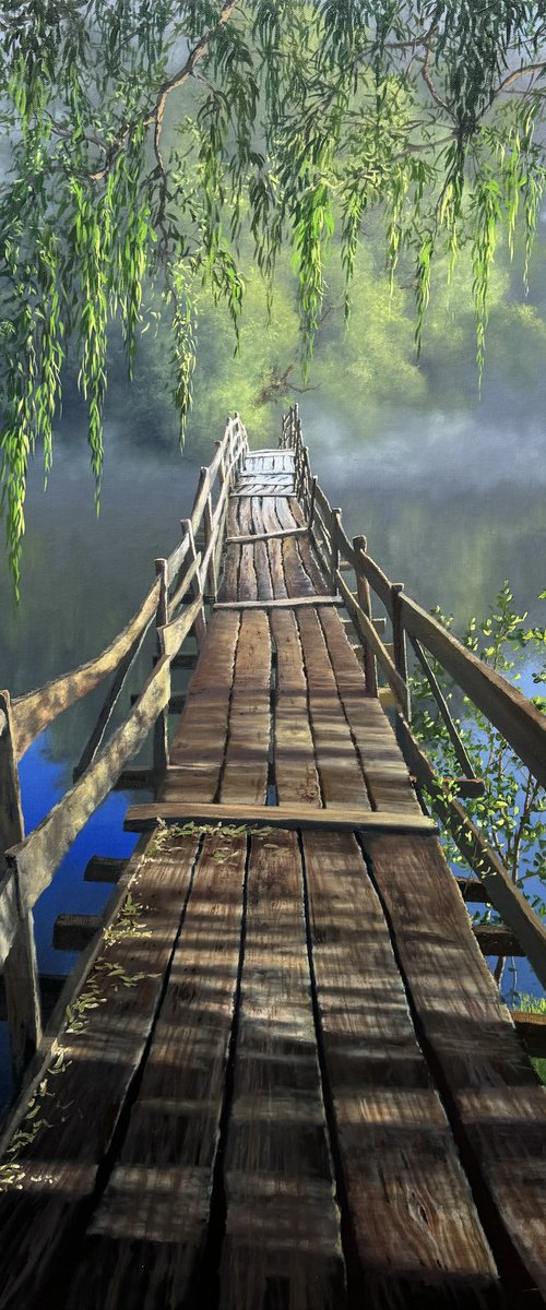 Old bridge by Igor Dubovoy