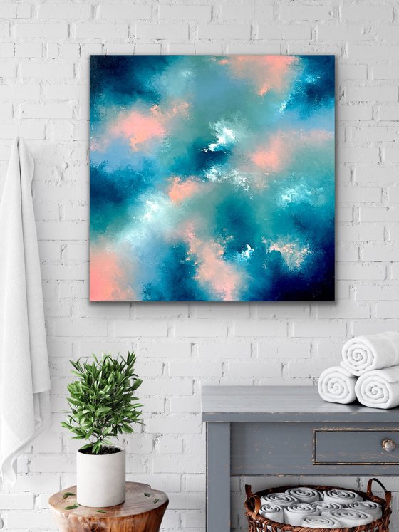 Celestial vibes - Abstract - 61cm x 61cm