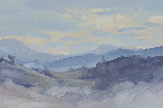 November 30, Roches de Mariol, morning mist