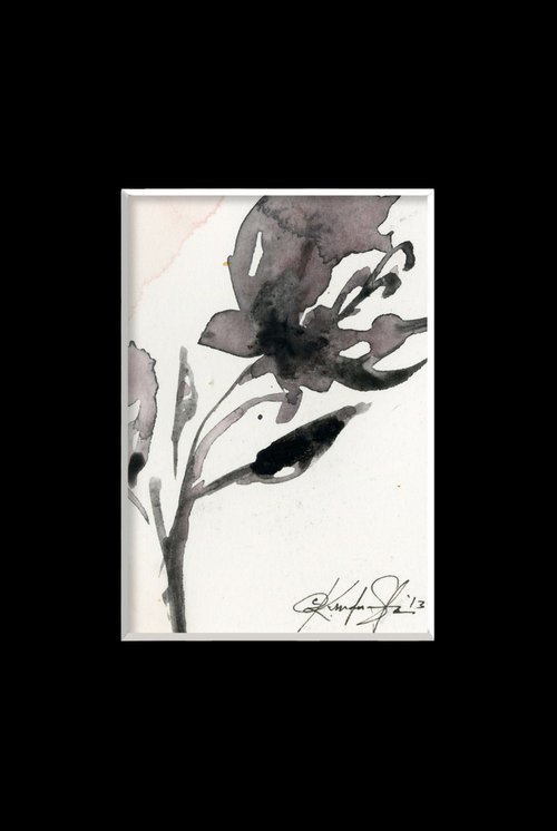 Brushstroke Floral 12 by Kathy Morton Stanion