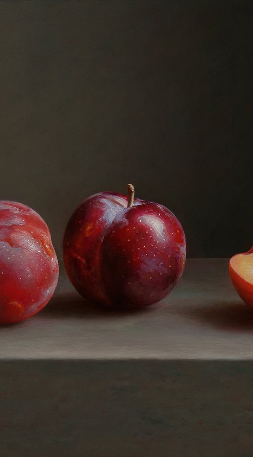 Plums by Albert Kechyan