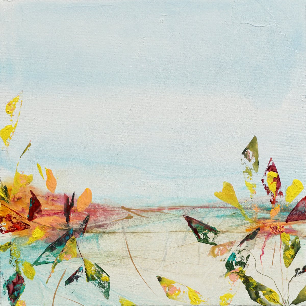 Summer Sounds 35x35 cm (14x14in) by jelena b