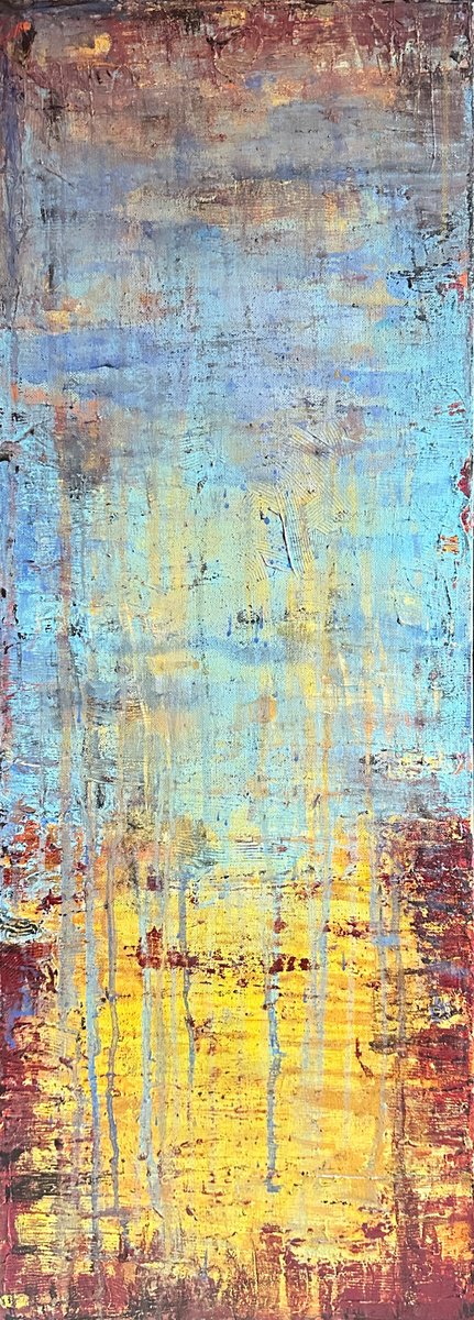  Time-Lapse Of Blue Curtain By Misty Lady - M. Nierobisz, 12 X 31, Artwork For Sale On Artfinder