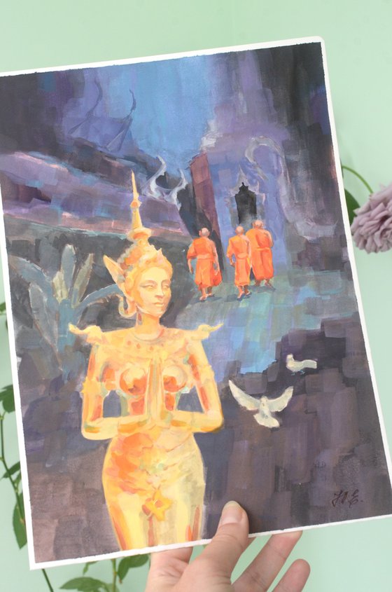 Triptych Thailand Bangkok