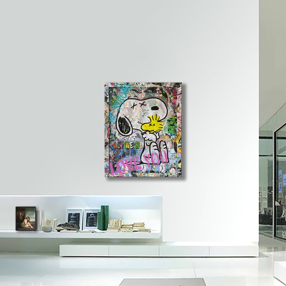 Snoopy Always Friends