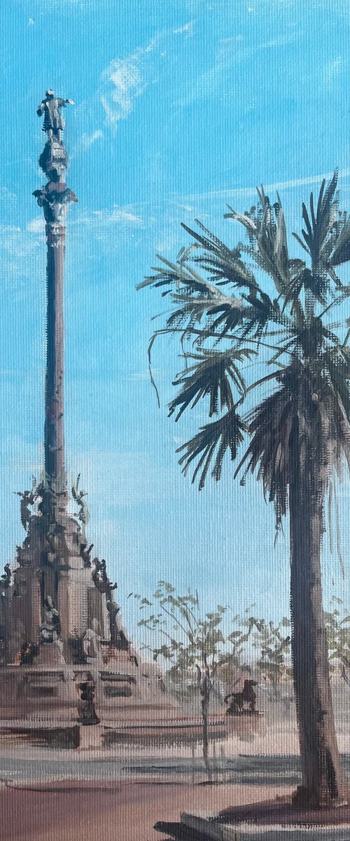 Statue of Colombus - BCN by Cédric Visser