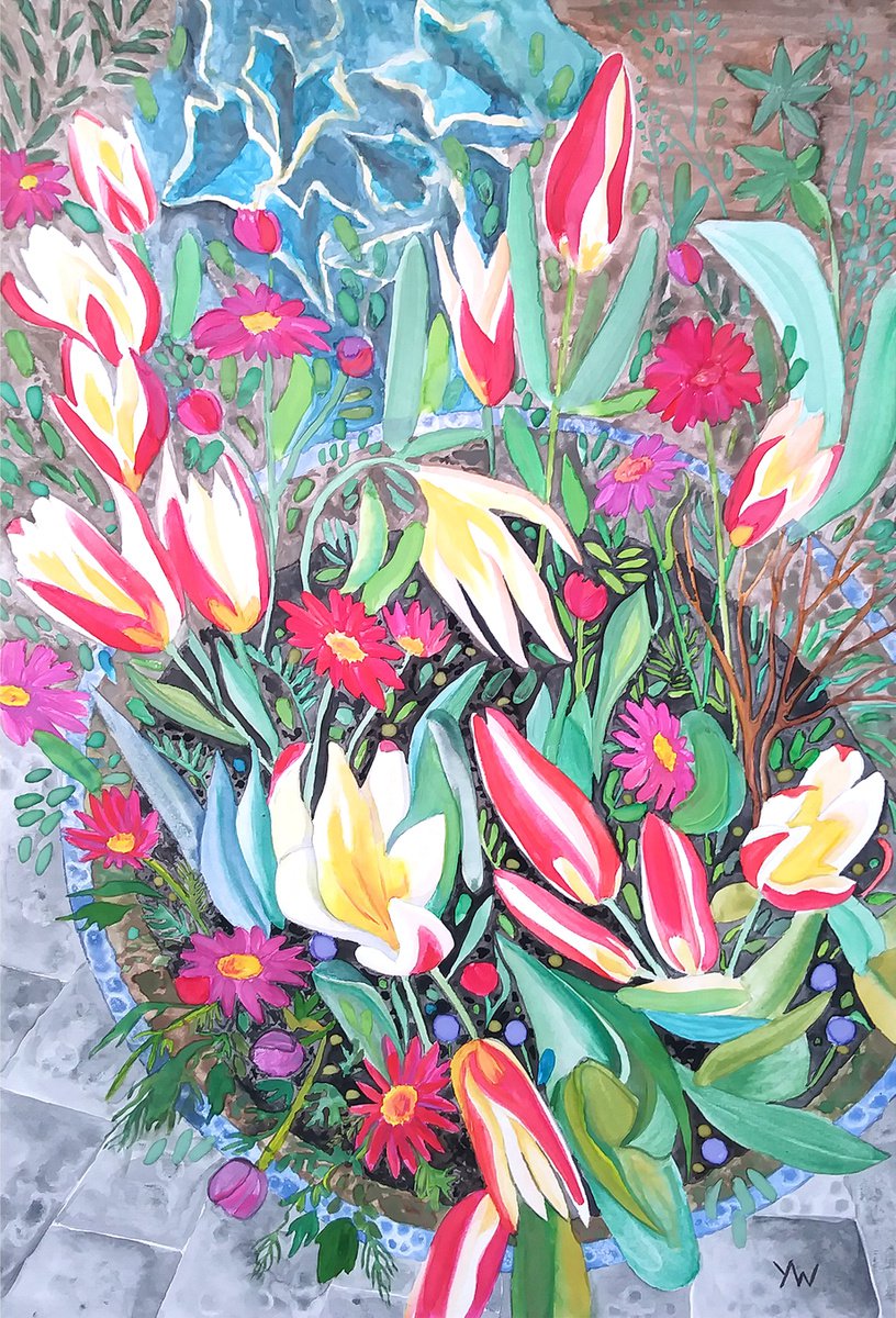 Spring in Bloom by Yvonne B Webb