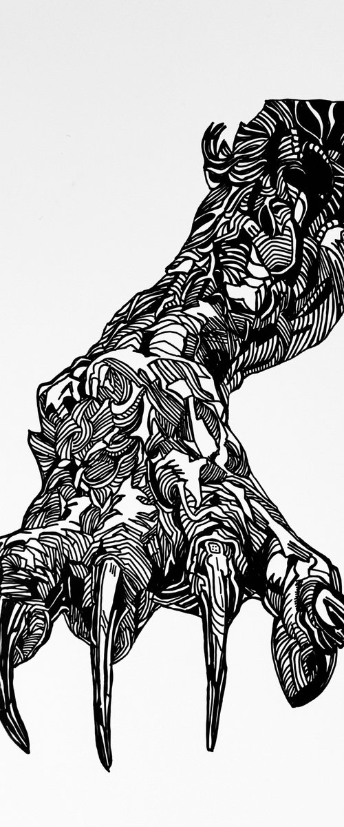Cover Art Monster Claw by Lola Jovan