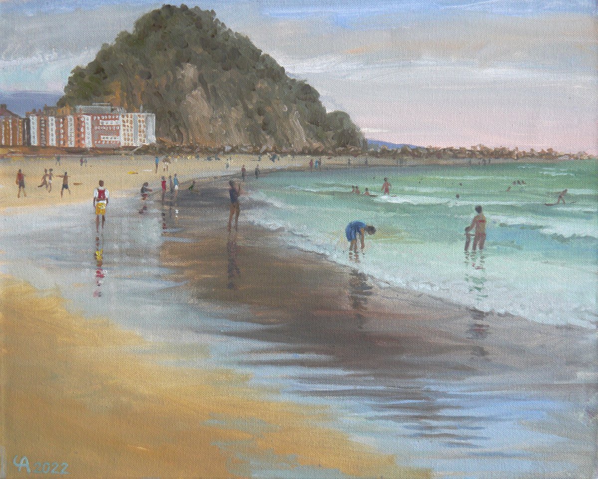 Atlantic Impressions Iii: Wet Sand By Anastasia Chernysheva, 20 X 16, Artwork For Sale On Artfinder