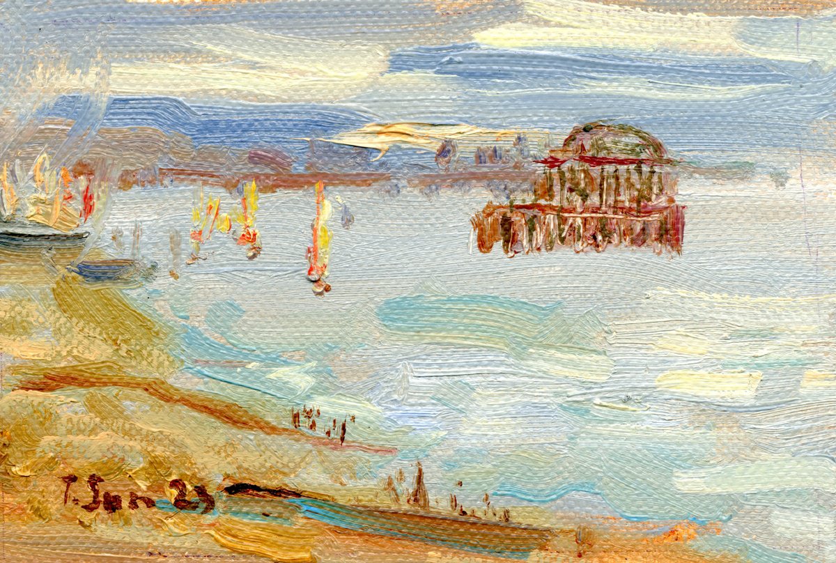 Brighton Pier 03 By Tanya Sun, 8 X 6, Artwork For Sale On Artfinder