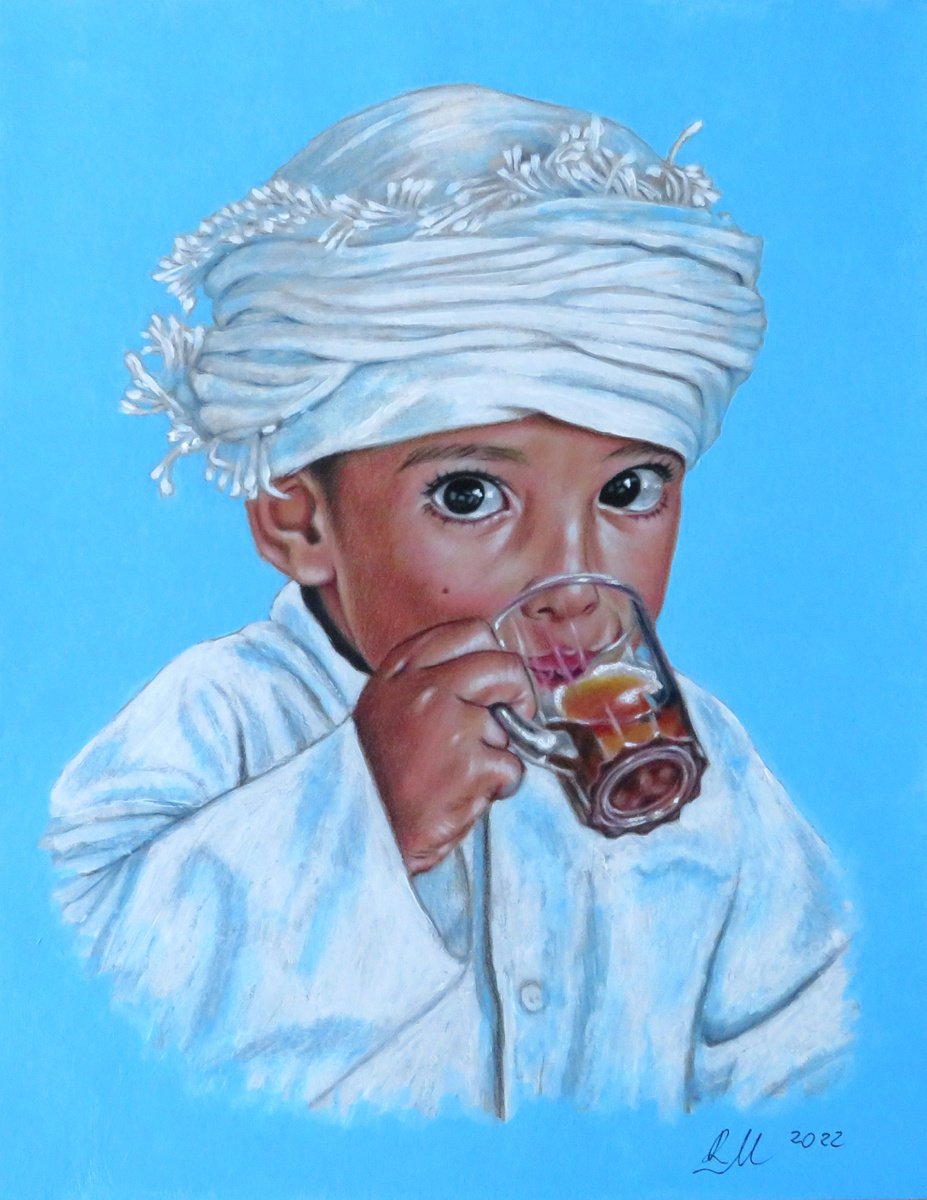 Maroccan child by Monika Rembowska