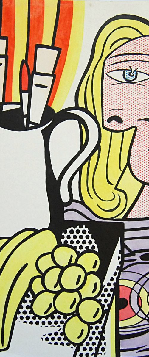 Inspired by Picasso and Lichtenstein by W Step