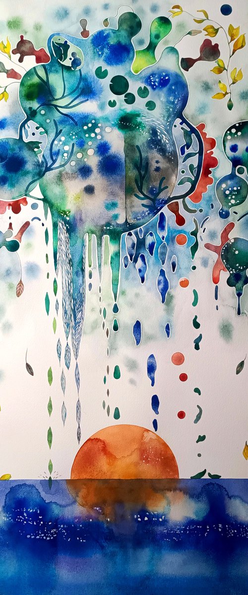 Geoflora di un' alba vegetale by Ilaria Finetti